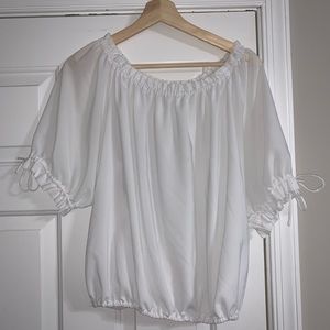 Old Navy white blouse.